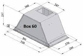 Витяжка Fabiano Box 60 Inox
