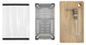 Мойка на кухню под столешницу Fabiano Quadro Center 54 Celldecor - 3