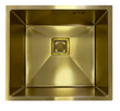 Мийка на кухню під стільницю Fabiano Quadro 49 Celldecor Nano Gold
