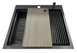 Мойка на кухню Fabiano TOP Center 57 Celldecor Nano Graphite - 7