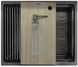 Мойка на кухню под столешницу Fabiano Quadro Center 54 Celldecor Nano Graphite - 1