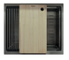 Мойка на кухню под столешницу Fabiano Quadro Center 54 Celldecor Nano Graphite - 2