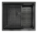 Мойка на кухню под столешницу Fabiano Quadro Center 54 Celldecor Nano Graphite - 4