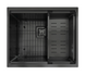 Мойка на кухню под столешницу Fabiano Quadro Center 54 Celldecor Nano Graphite - 5