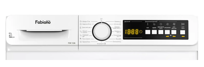 Пральна машина Fabiano  FSW 1026