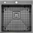 Мойка для кухни Fabiano TOP 49 Celldecor Nano Graphite