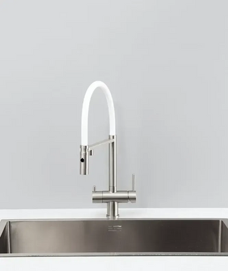 Змішувач на кухню Fabiano FKM 3130 Inox White