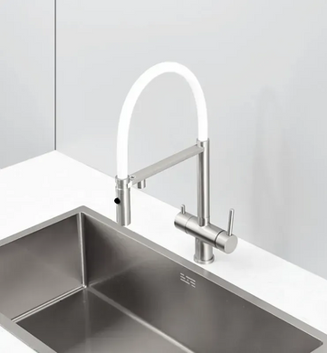 Змішувач на кухню Fabiano FKM 3130 Inox White