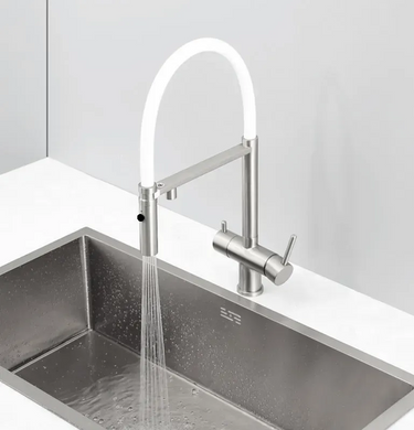 Змішувач на кухню Fabiano FKM 3130 Inox White
