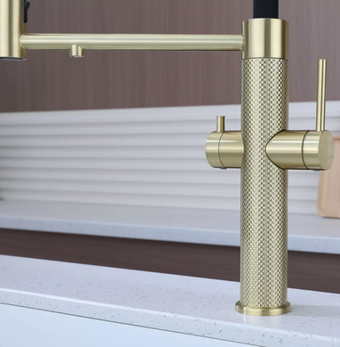 Змішувач на кухню Fabiano FKM 3131 Light Gold