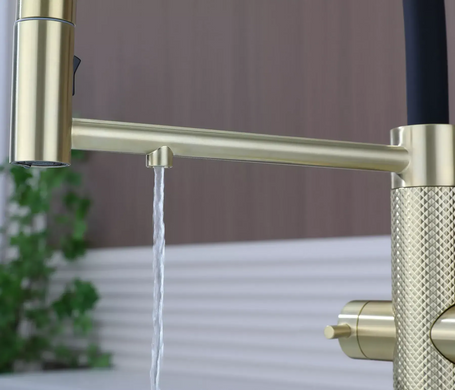 Змішувач на кухню Fabiano FKM 3131 Light Gold