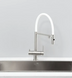 Змішувач на кухню Fabiano FKM 3130 Inox White - 13