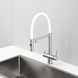 Змішувач на кухню Fabiano FKM 3130 Inox White - 15