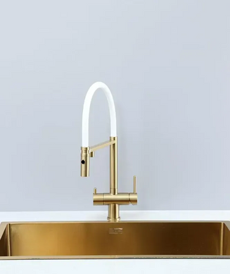 Смеситель для кухни Fabiano FKM 3130 Light Gold