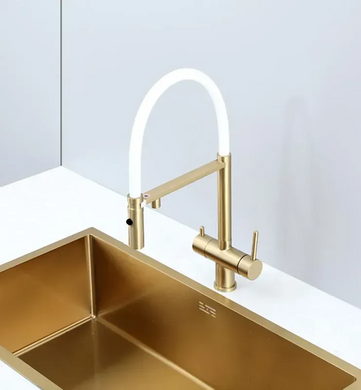 Смеситель для кухни Fabiano FKM 3130 Light Gold