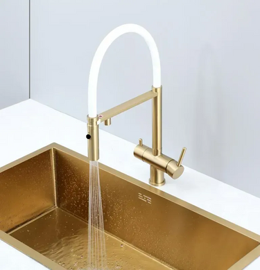 Смеситель для кухни Fabiano FKM 3130 Light Gold