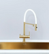 Смеситель для кухни Fabiano FKM 3130 Light Gold - 11