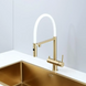 Смеситель для кухни Fabiano FKM 3130 Light Gold - 14