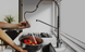 Смеситель для кухни Fabiano FKM 3128 Inox - 7