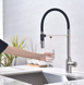 Змішувач на кухню Fabiano FKM 3129 Inox - 10