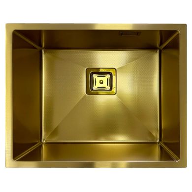 Мийка на кухню Fabiano Quadro 53 Celldecor Nano Gold