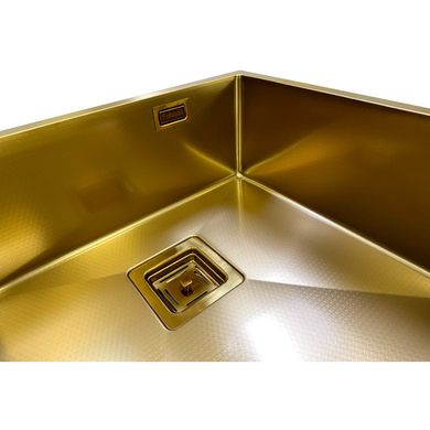 Мийка на кухню Fabiano Quadro 53 Celldecor Nano Gold