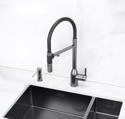 Смеситель для кухни Fabiano FKM 3129 Black Steel