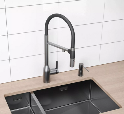 Смеситель для кухни Fabiano FKM 3129 Black Steel