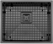 Мийка на кухню під стільницю Fabiano Quadro 53 Celldecor Nano Graphite