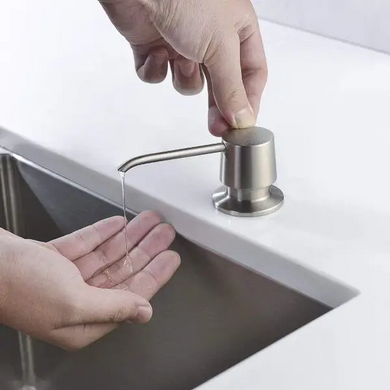 Дозатор врізний для миючого засобу Fabiano FASD 38 Inox