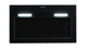 Витяжка "Rino 60 Black Glass" у подарунок. Комплект 2