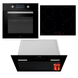 Витяжка "Rino 60 Black Glass" у подарунок. Комплект 2