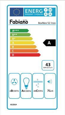 Вытяжка кухонная Fabiano BoxNeo 52 Inox