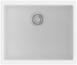Мийка на кухню гранітна Fabiano Navio 53x46 Alpine White